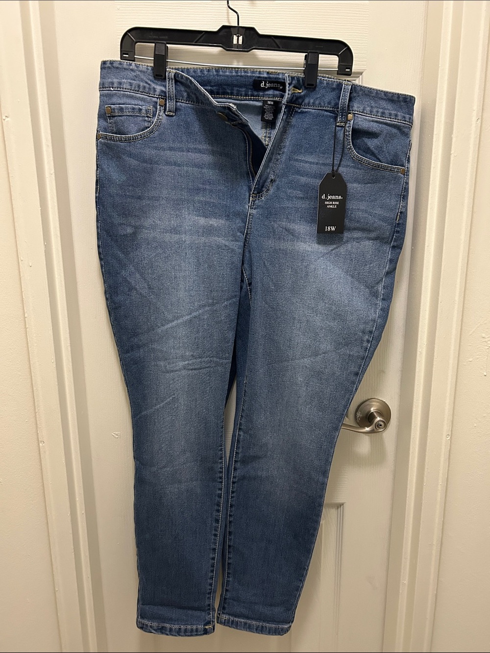 d. jeans Light Blue Skinny Stretch Denim Jeans